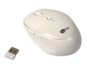 PC series-Wireless mouse w/battary wihte - Image 3