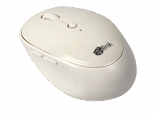 PC series-Wireless mouse w/battary wihte - Image 1