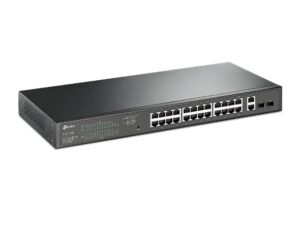 TP LINK 28-Port Gigabit Easy Smart PoE Switch with 24-Port PoE+ - Image 2