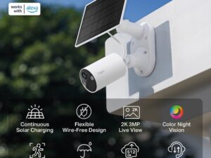 TP LINK Solar-Powered Security Camera Kit - Image 3