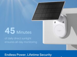 TP LINK Solar-Powered Security Camera Kit - Image 5