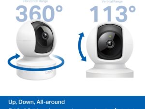 TP LINK Pan/Tilt Home Security Camera - Image 5