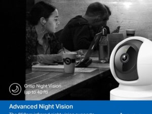 TP LINK Pan/Tilt Home Security Camera - Image 6