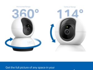 TP LINK Pan/Tilt AI Home Security Wi-Fi Camera - Image 3