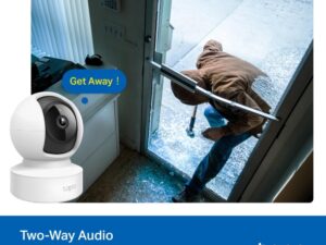 TP LINK Pan/Tilt Home Security Camera - Image 8