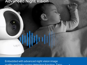 TP LINK Pan/Tilt Home Security Wi-Fi Camera - Image 5
