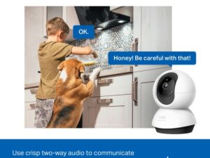 TP LINK Pan/Tilt AI Home Security Wi-Fi Camera - Image 6