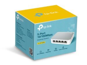 5-port 10/100M mini Desktop Switch, plastic case - Image 2