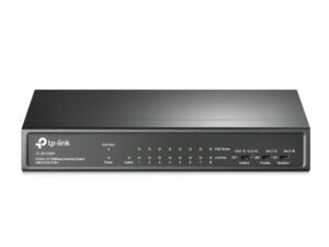 TP LINK 9-Port 10/100Mbps Desktop Switch with 8-Port PoE+ - Image 1
