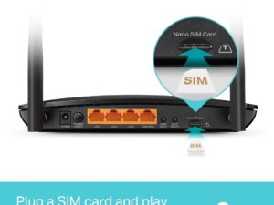 TP LINK MR500 4G+ Cat6 AC1200 Wireless Dual Band Gigabit Router - Image 7