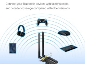 TP Link AX3000 Wi-Fi 6 Bluetooth 5.0 PCIe Adapter - Image 2