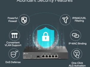 TP LINK SafeStream Gigabit Multi-WAN VPN Router - Image 3