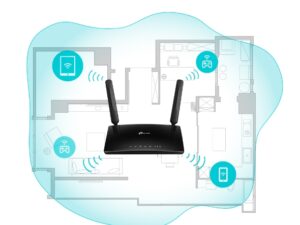 TP LINK N300 4G LTE Telephony WiFi Router - Image 4