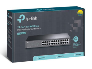 24- tp link TL-SF1024D port 10/100Mbps Desktop/Rackmount Switch - Image 3