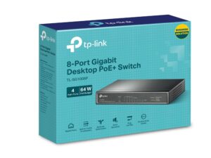 TP LINK 8-Port Gigabit Desktop Switch with 4-Port PoE - Image 2