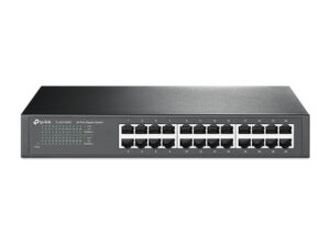 TP LINK Switch 24 Port Gigabit 1u Rock Mountable steel case - Image 2