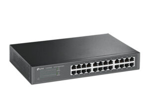 TP LINK Switch 24 Port Gigabit 1u Rock Mountable steel case - Image 3