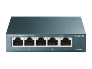 TP LINK SG105 5-Port 10/100/1000Mbps Desktop Switch - Image 1