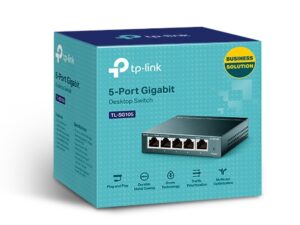 TP LINK SG105 5-Port 10/100/1000Mbps Desktop Switch - Image 8