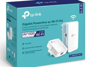 TP Link AV1000 Gigabit Powerline AC WI-FI Kit - Image 7