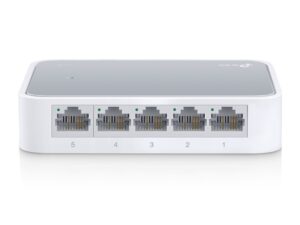 5-port 10/100M mini Desktop Switch, plastic case - Image 1