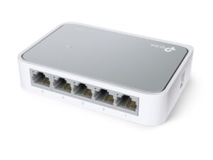 5-port 10/100M mini Desktop Switch, plastic case - Image 3