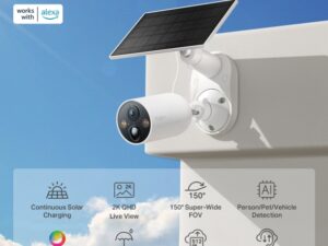 TP LINK C425 Solar-Powered Security Camera Kit - Image 3