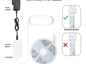 TP LINK Smart Wi-Fi Light Strip, Multicolor - Image 6