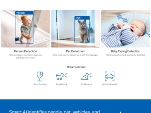TP LINK C230 Pan/Tilt AI Home Security Wi-Fi Camera - Image 6