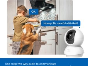 TP LINK C230 Pan/Tilt AI Home Security Wi-Fi Camera - Image 7