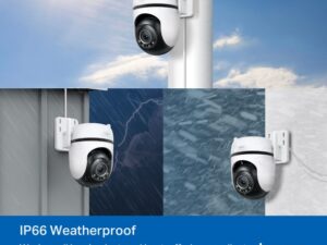 TP LINK Outdoor Pan/Tilt Security Wi-Fi Camera - Image 8
