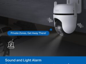 TP LINK Outdoor Pan/Tilt Security Wi-Fi Camera - Image 9