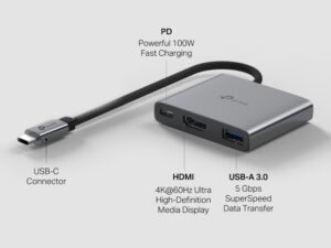 TP LINK USB Type-C 3 in 1 Hub - Image 3