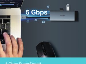 TP LINK USB Type-C 6-Port Hub - Image 9